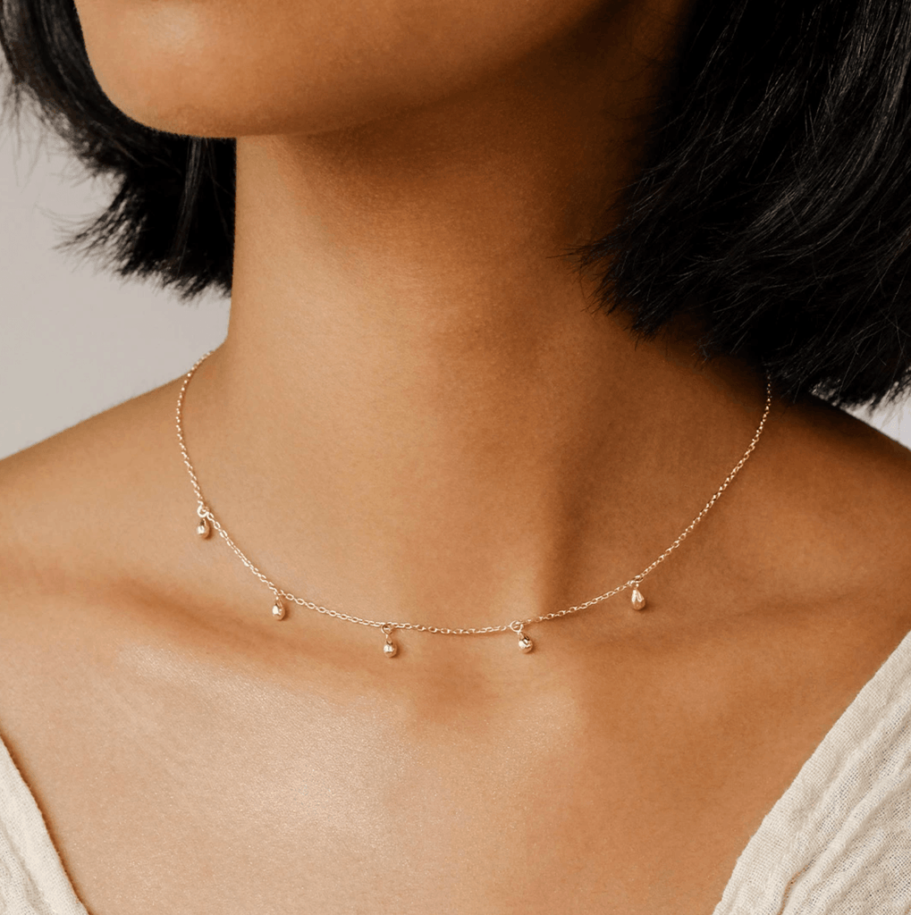 By Charlotte  Gold Grace Choker available at Rose St Trading Co