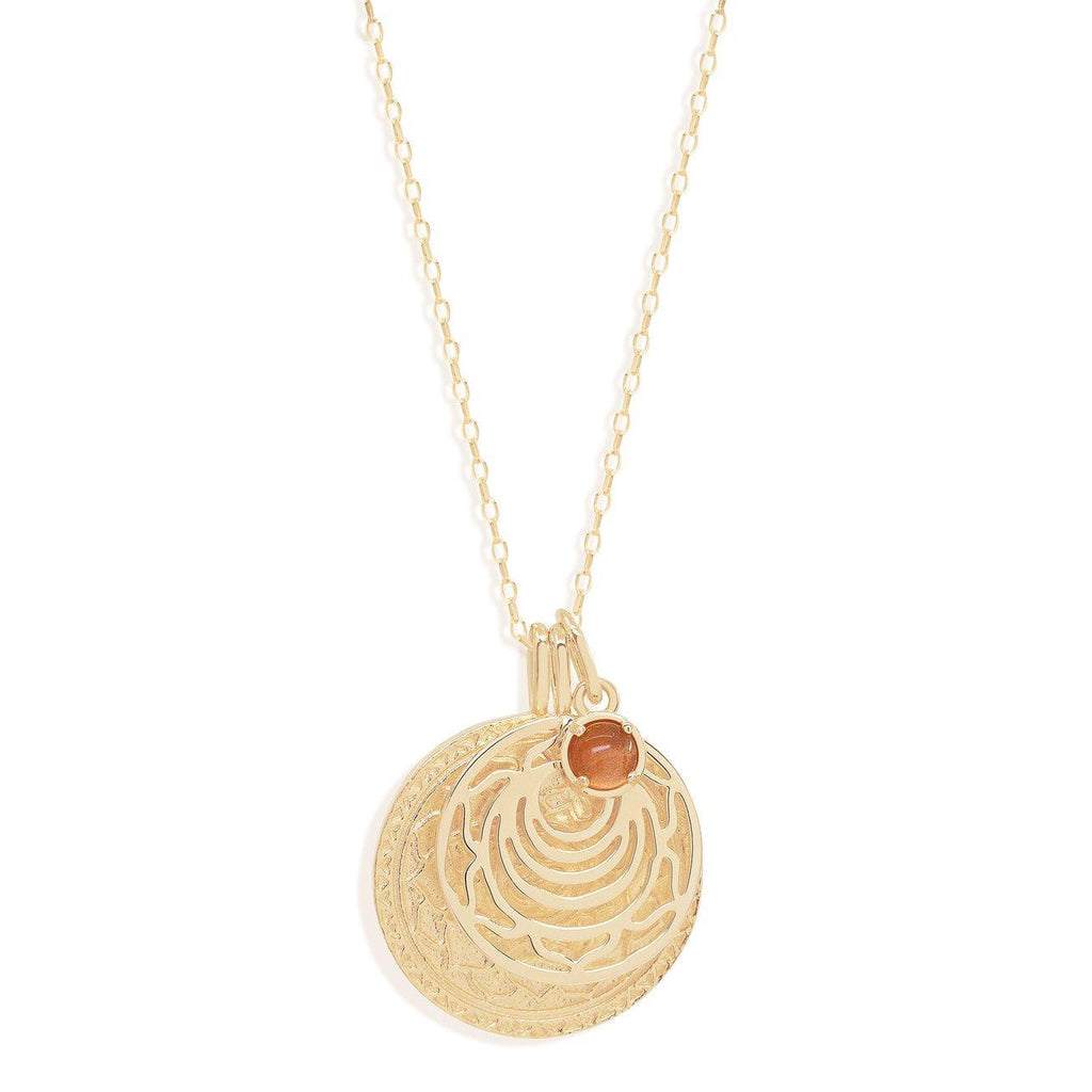 By Charlotte  Gold I Honour Myself, Sacral Chakra N'lace available at Rose St Trading Co