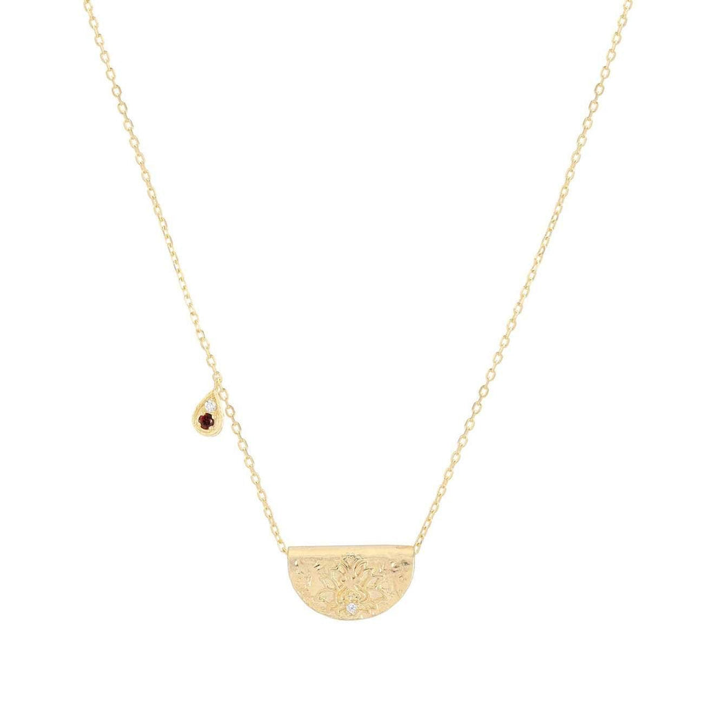 By Charlotte  Gold Love and Be Loved Necklace available at Rose St Trading Co