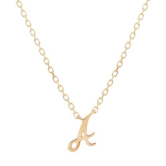 By Charlotte  Gold Love Letter Necklace | PRE ORDER available at Rose St Trading Co