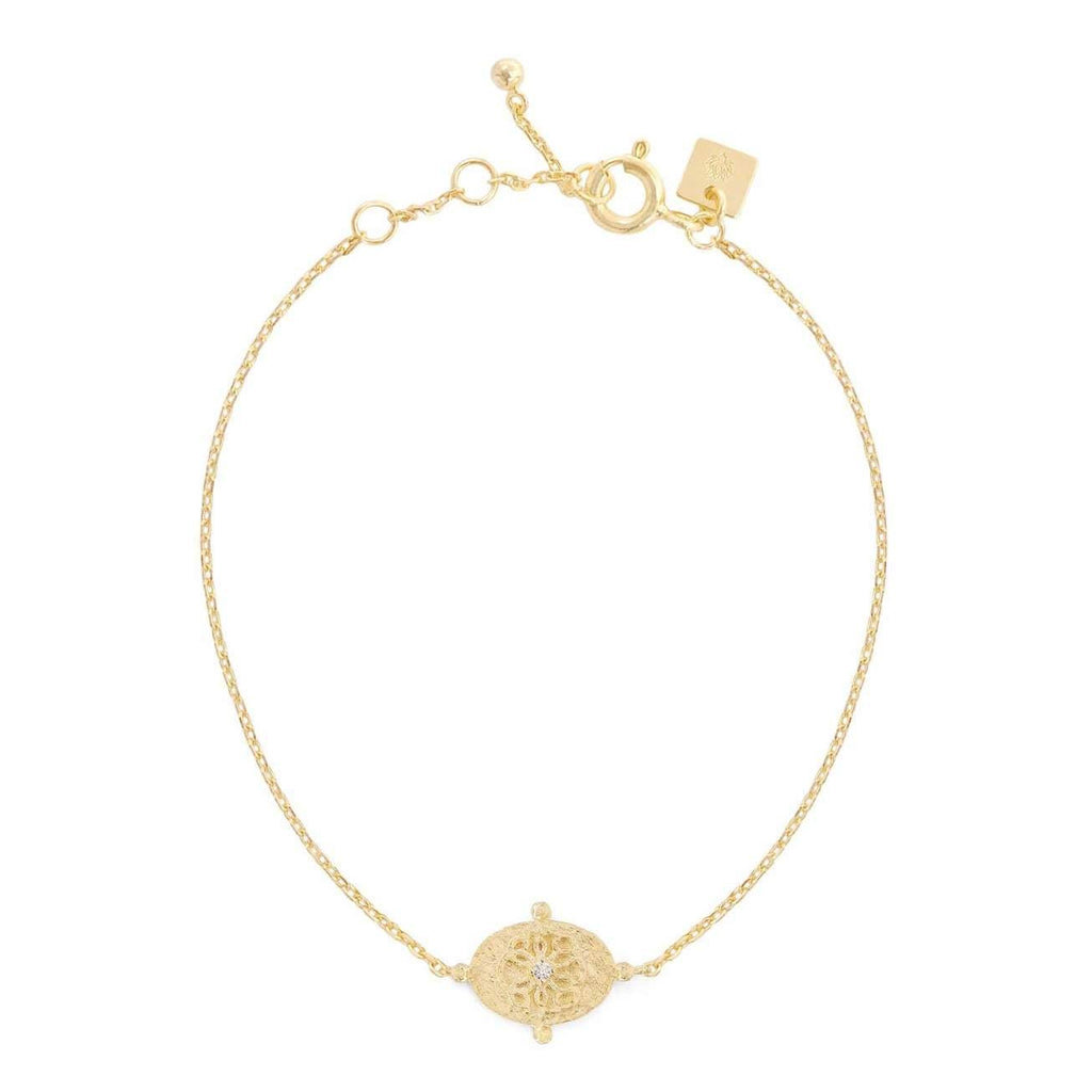 By Charlotte  Gold Path of Life Bracelet available at Rose St Trading Co