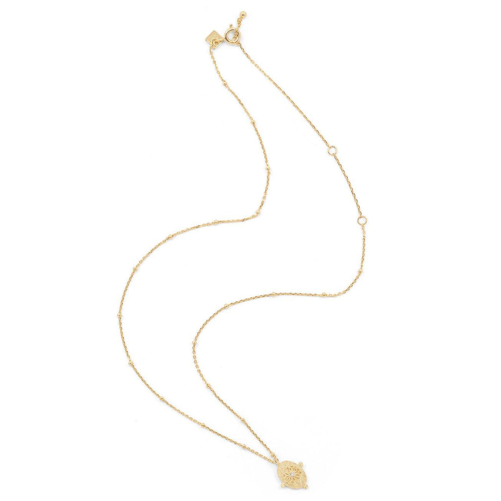 By Charlotte  Gold Path of Life Necklace available at Rose St Trading Co