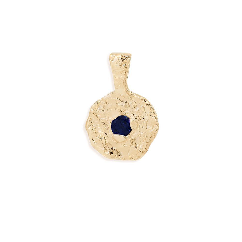 By Charlotte  Gold September Birthstone Pendant available at Rose St Trading Co