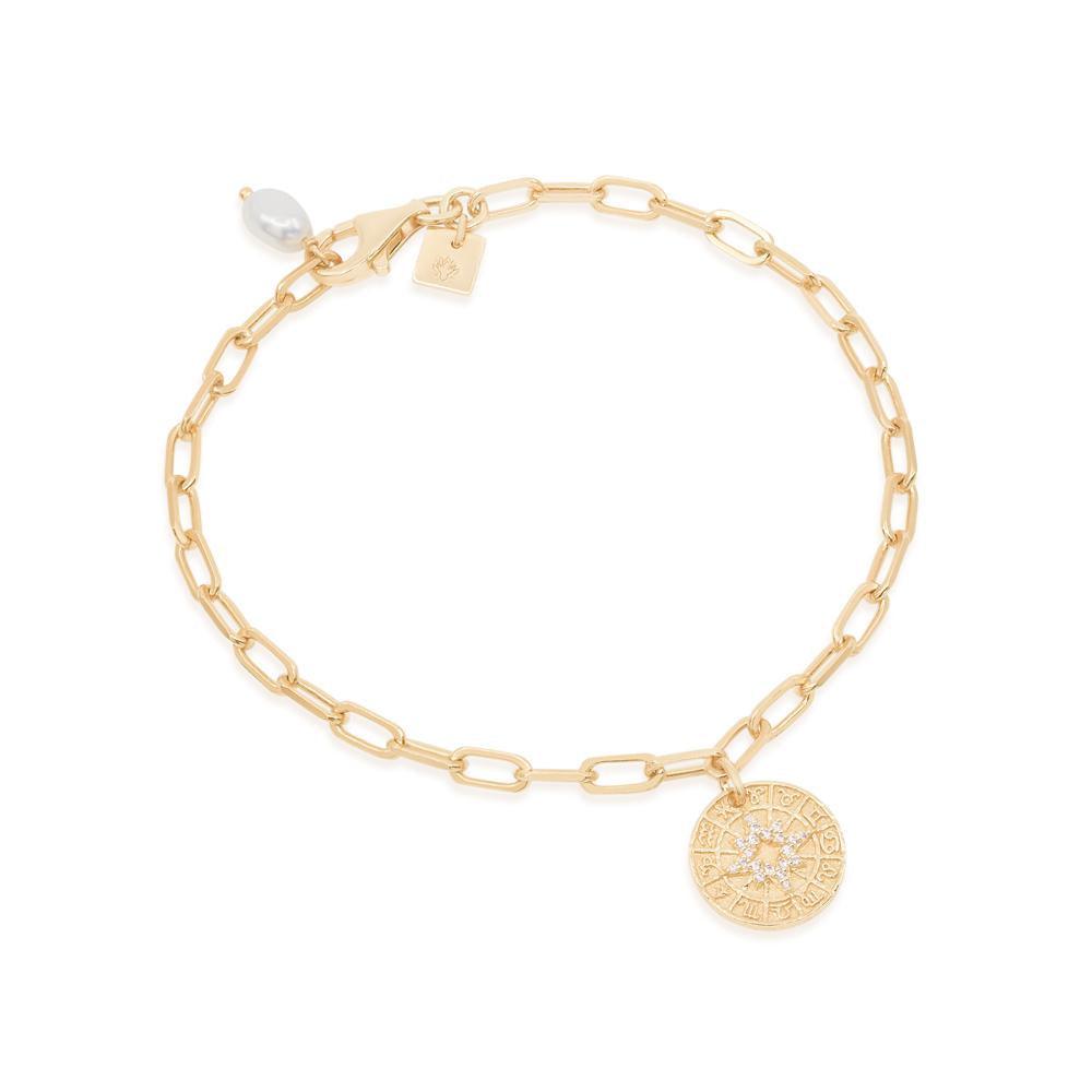 By Charlotte  Gold Written In the Stars Bracelet available at Rose St Trading Co