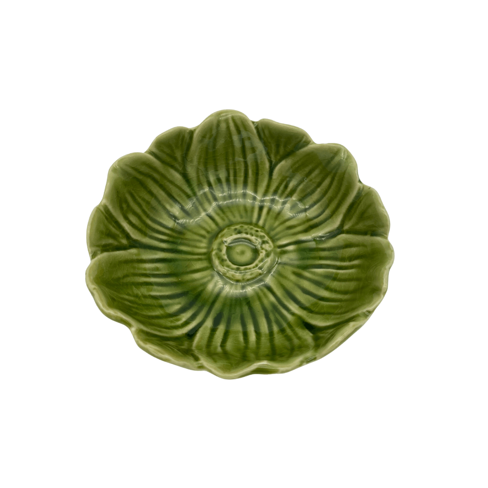 Flair Poppy Green Leaf Dish available at Rose St Trading Co