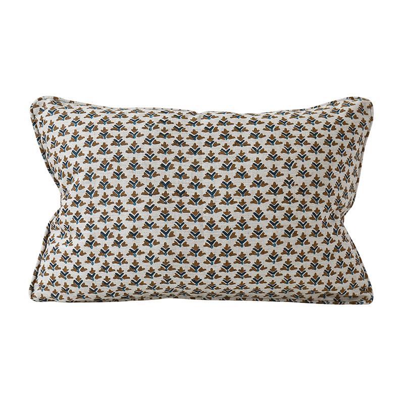 Walter G  Hampi Tobacco Linen Cushion -30 x 45cm available at Rose St Trading Co