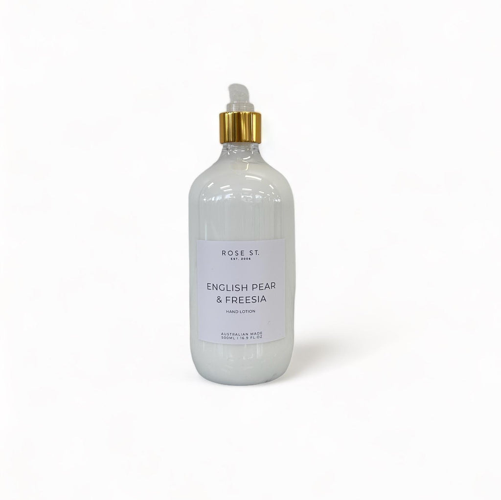 Hand & Body Lotion | English Pear & Freesia - Rose St Trading Co
