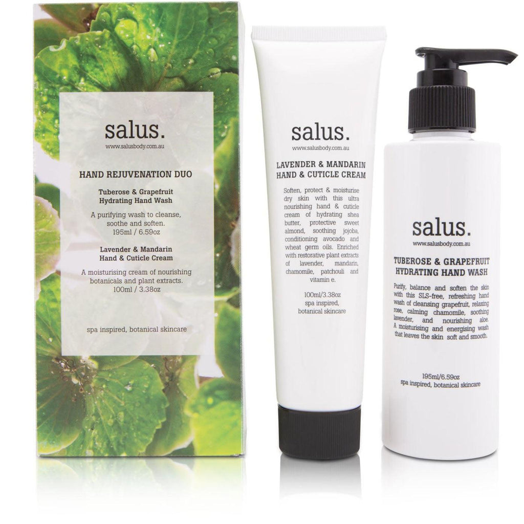 SALUS  Hand Rejuvenation Duo Set available at Rose St Trading Co