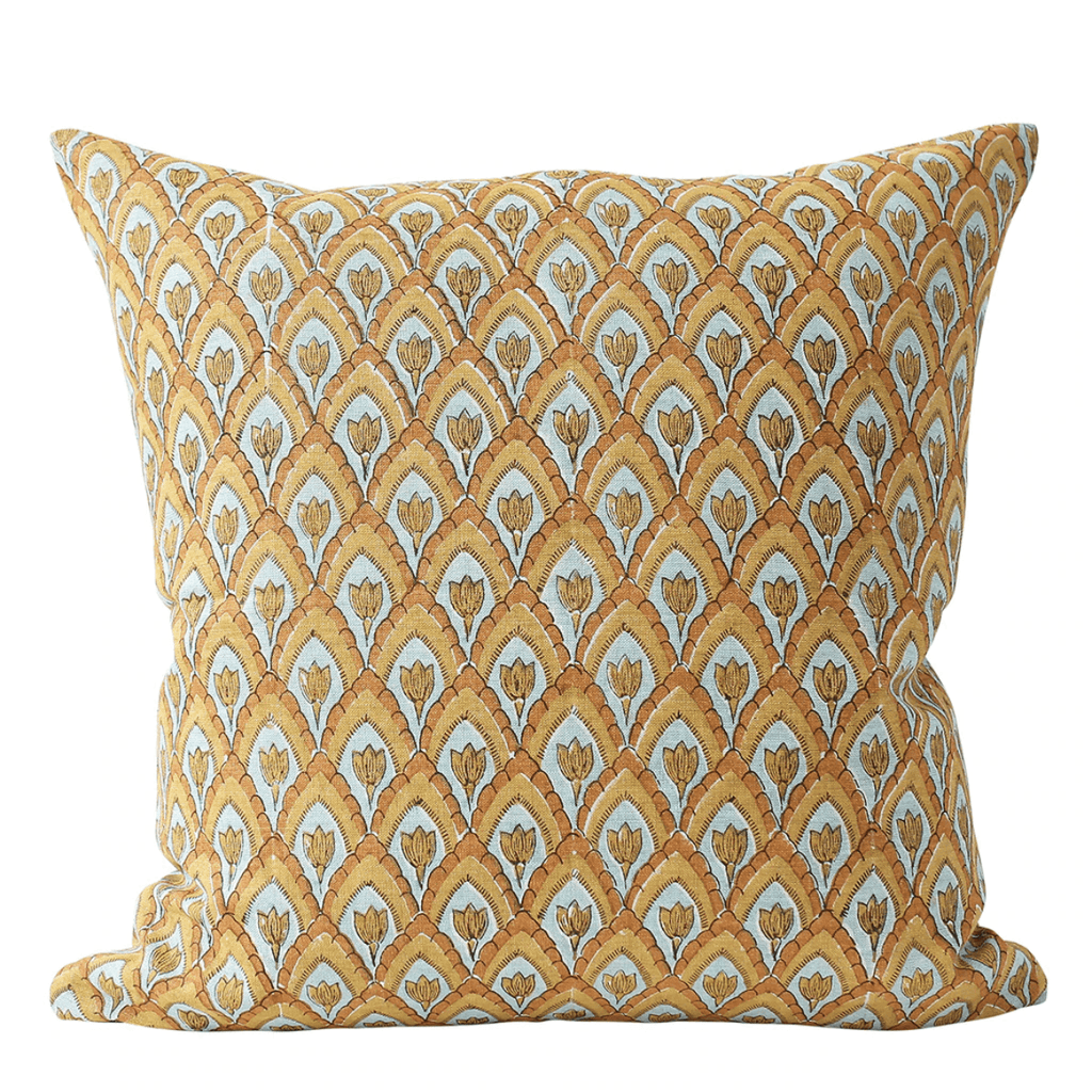 Walter G  Haveli Calypso Linen Cushion available at Rose St Trading Co