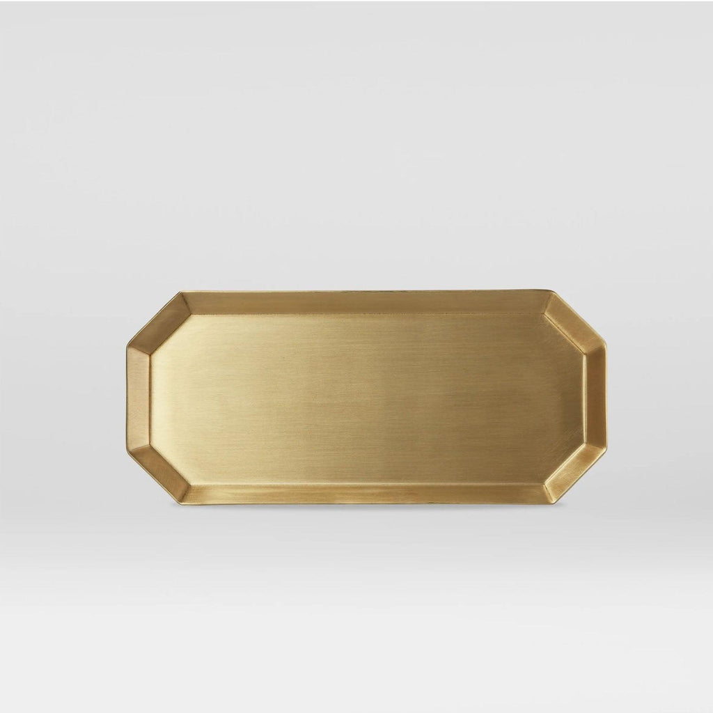 Black Blaze  Hexa Brass Candle Tray available at Rose St Trading Co