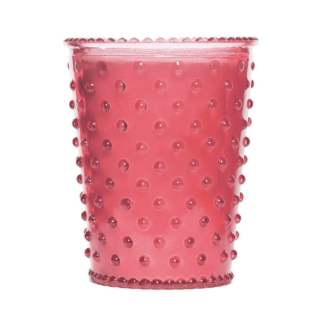 Simpatico  Hobnail Candle | Hibiscus available at Rose St Trading Co