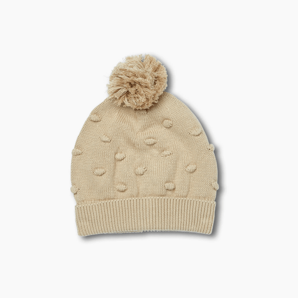 Walnut  Holland Popcorn Knit Beanie | Toast available at Rose St Trading Co