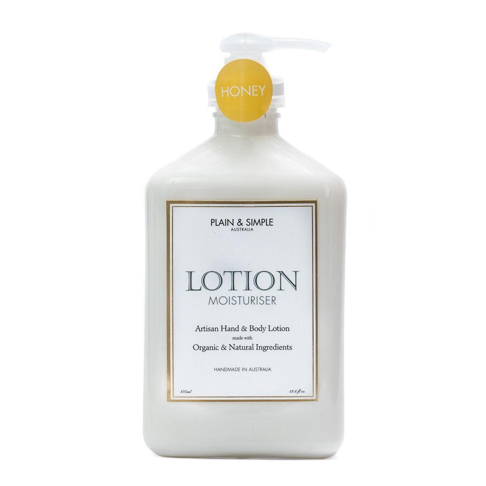 Plain & Simple  Honey Body Lotion | Hamptons available at Rose St Trading Co