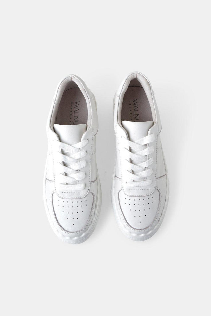 Houston Sneaker | White by Walnut in stock at Rose St Trading Co