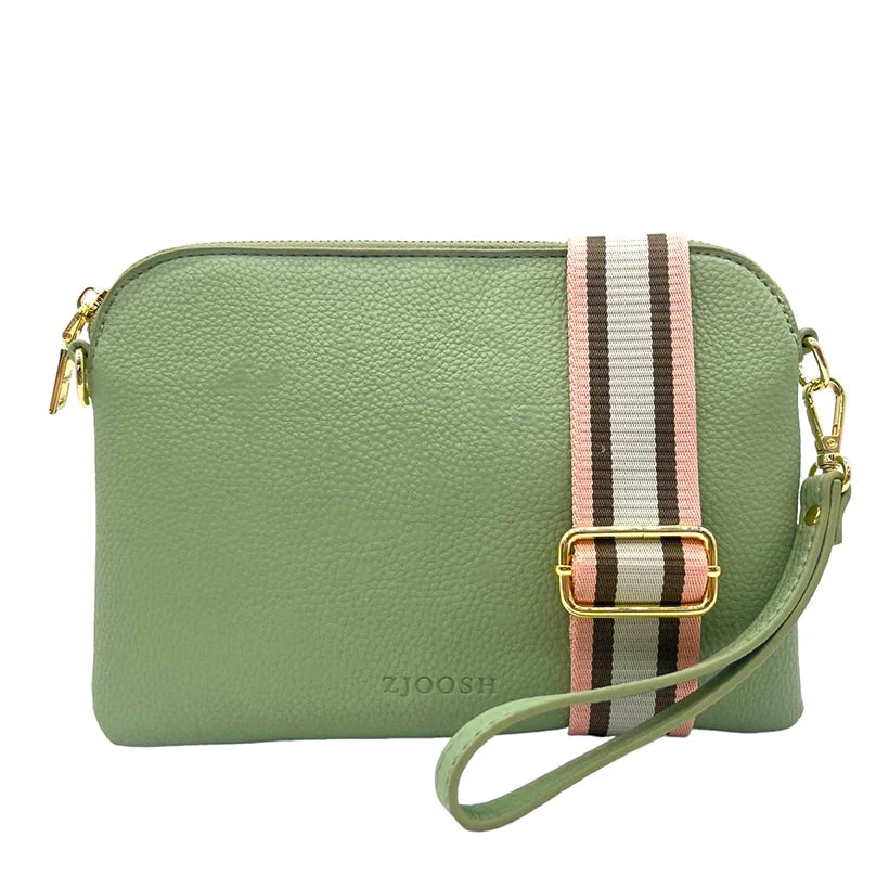 RSTC  Hugo Cross Body Bag | Pistachio available at Rose St Trading Co