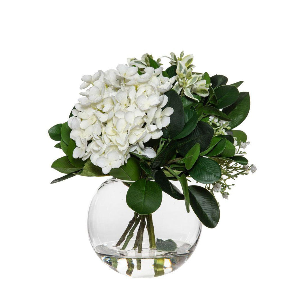 Rose St Trading Co  Hydrangea Bundle Sphere Vase available at Rose St Trading Co