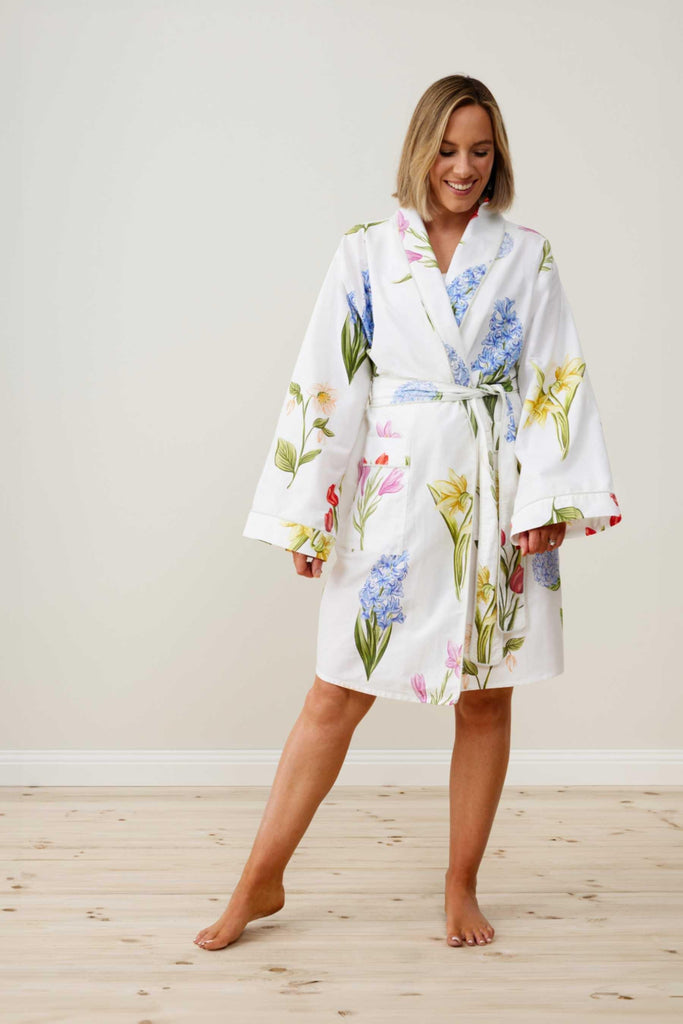 Hydrangea Robe by Binny in stock at Rose St Trading Co