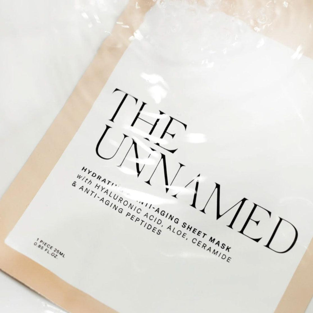 The Unnamed  Hydrating  Anti Aging Sheet Mask available at Rose St Trading Co