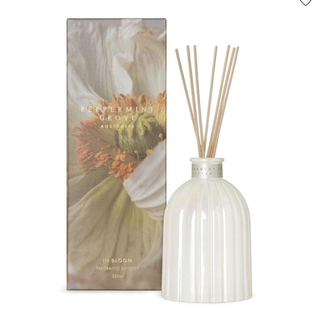 Peppermint Grove  In Bloom | Diffuser 350ml available at Rose St Trading Co