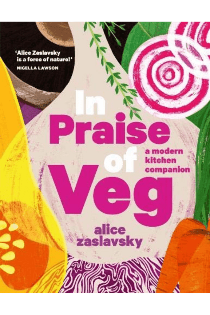 Book Publisher  In Praise of Veg available at Rose St Trading Co