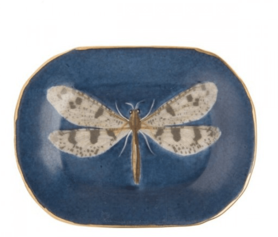 Shop Isla Plate | Libelula Navy by C.A.M. – Rose St Trading Co