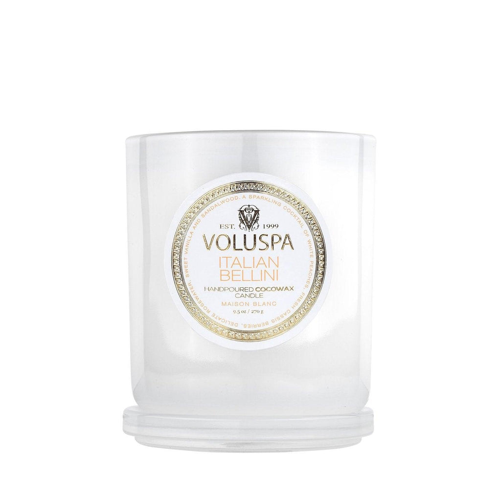 Voluspa  Italian Bellini Classic Boxed Candle available at Rose St Trading Co