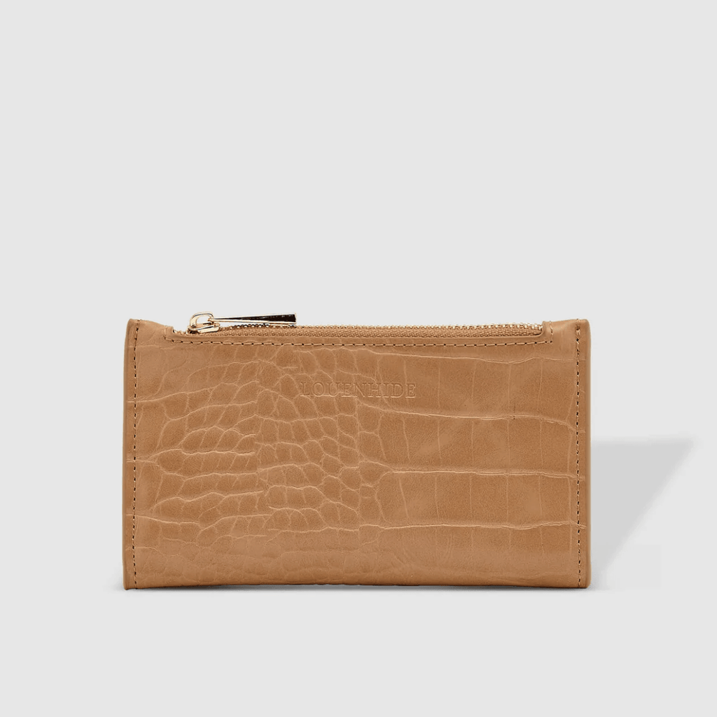 Louenhide  Ivy Croc Cardholder | Sand available at Rose St Trading Co