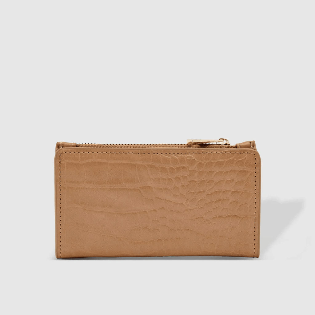 Louenhide  Ivy Croc Cardholder | Sand available at Rose St Trading Co