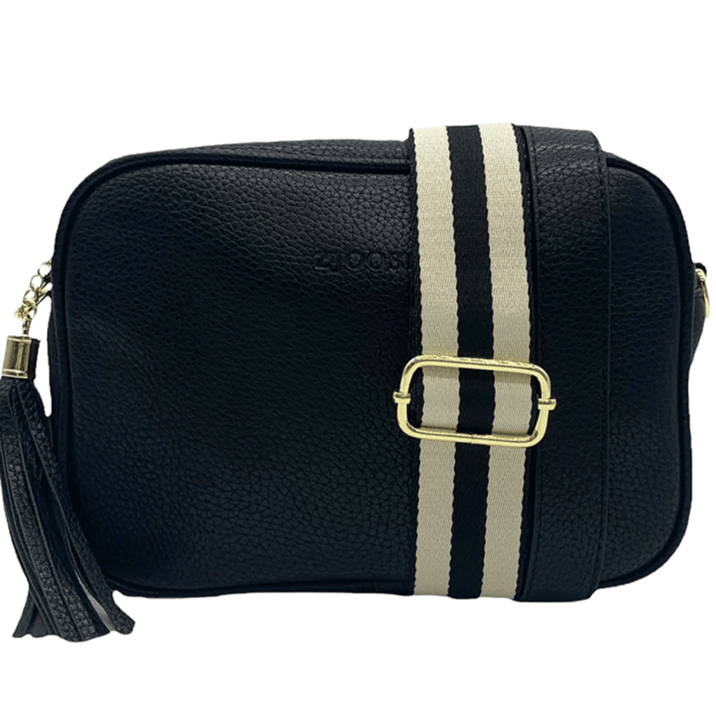RSTC  Jenny Cross Body Bag | Black available at Rose St Trading Co