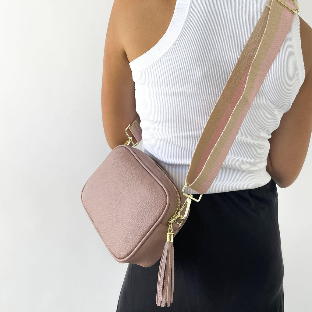 RSTC  Jenny Cross Body Bag | Dusty Pink available at Rose St Trading Co