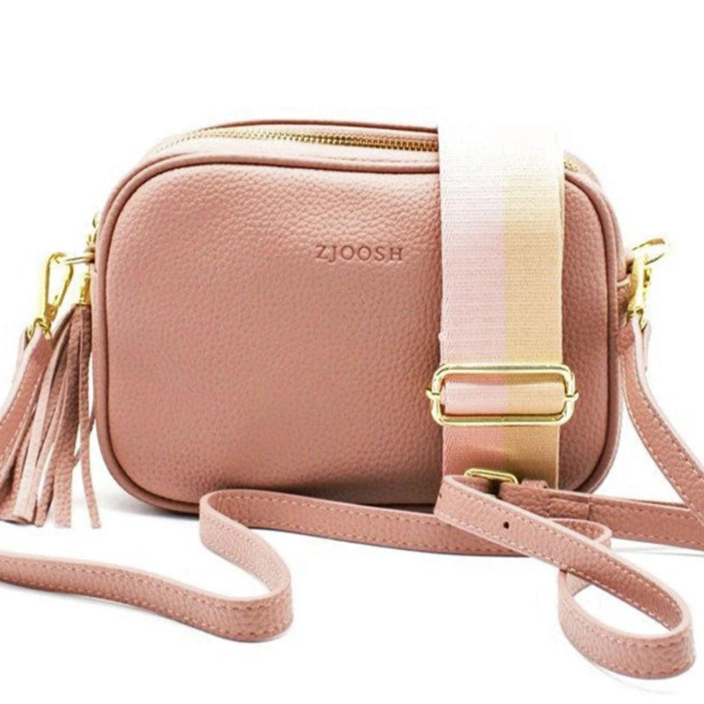 RSTC  Jenny Cross Body Bag | Dusty Pink available at Rose St Trading Co