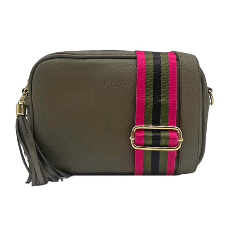 RSTC  Jenny Cross Body Bag | Khaki available at Rose St Trading Co