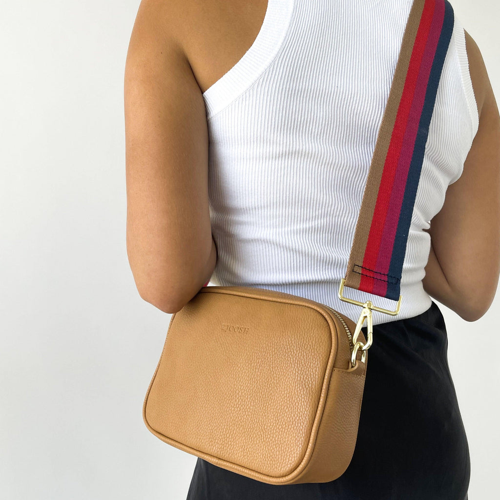 RSTC  Jenny Cross Body Bag | Tan available at Rose St Trading Co