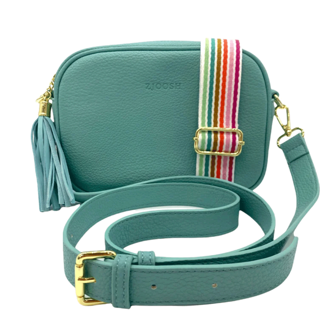 RSTC  Jenny Cross Body Bag -Spearmint available at Rose St Trading Co