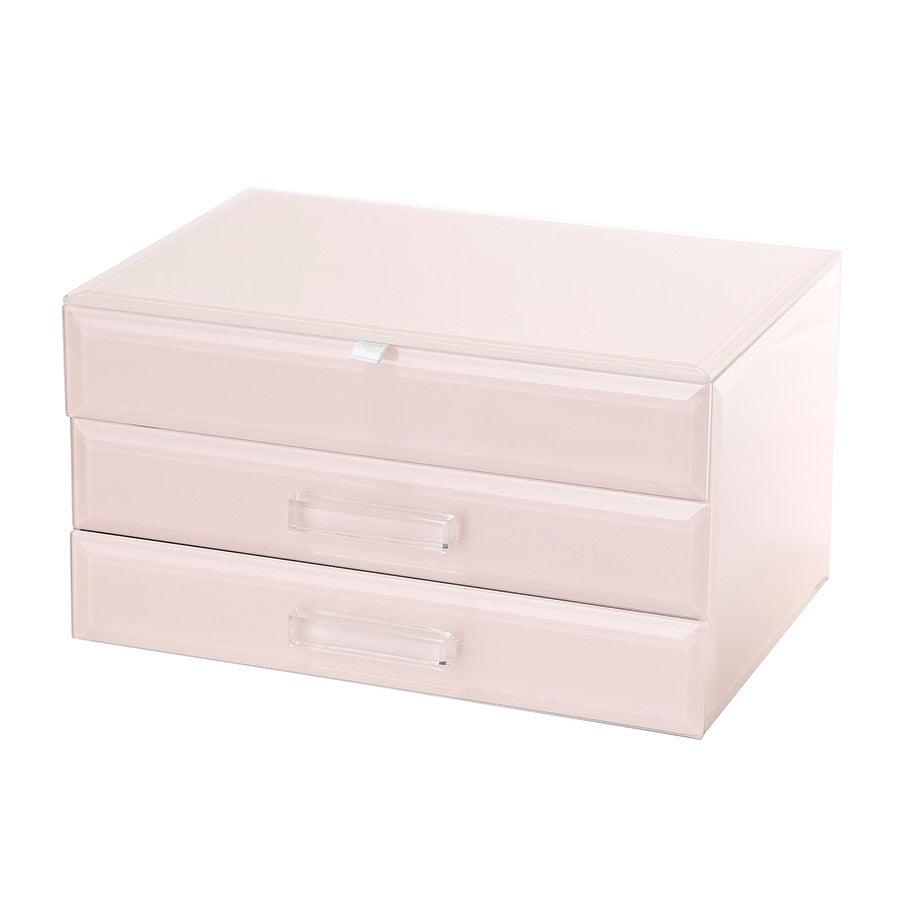 Rose St Trading Co  Jewellery Box - Blush Glass Medium available at Rose St Trading Co