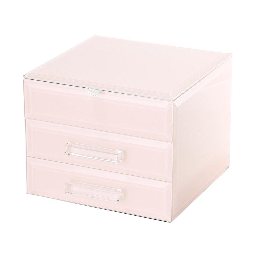 Rose St Trading Co  Jewellery Box - Blush Glass Small available at Rose St Trading Co
