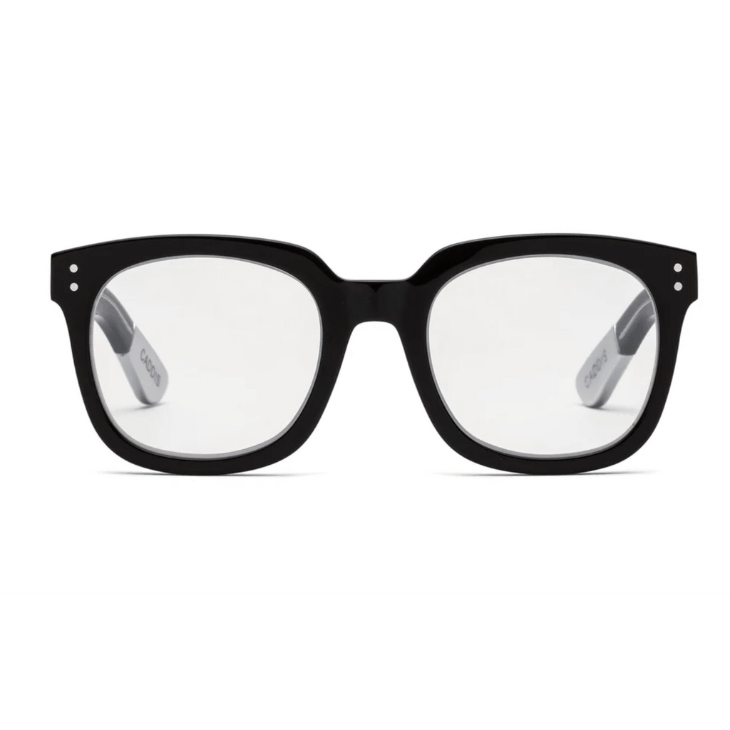 CADDIS  Jockamo Glasses | Gloss Black Vodka available at Rose St Trading Co