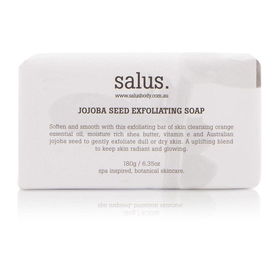 SALUS  Jojoba Seed Exfoliating Soap available at Rose St Trading Co