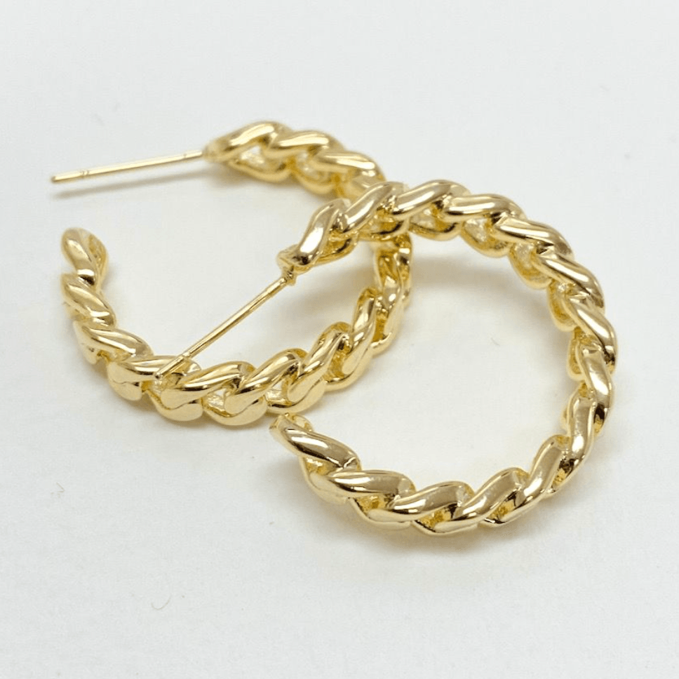 Zafino  Josie Earring | Gold available at Rose St Trading Co