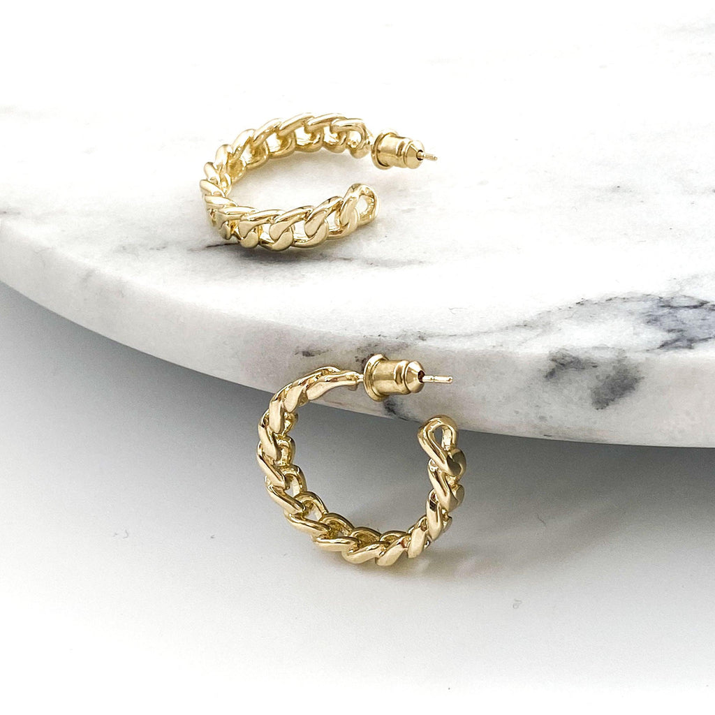 Zafino  Josie Earring | Gold available at Rose St Trading Co