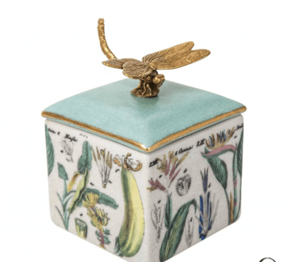 C.A.M.  Jungla Trinket Box | Botanical available at Rose St Trading Co