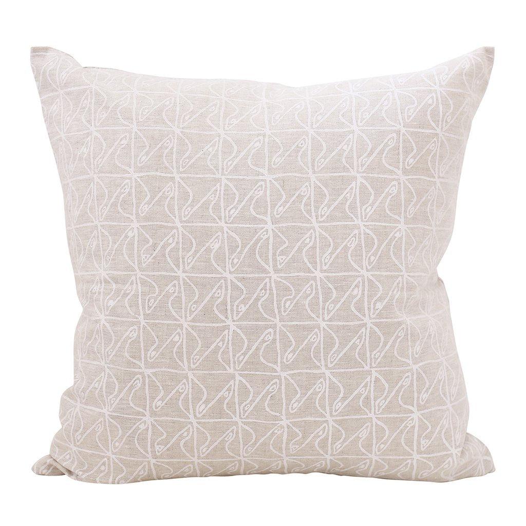 Walter G  Karwa Chalk Linen Cushion available at Rose St Trading Co
