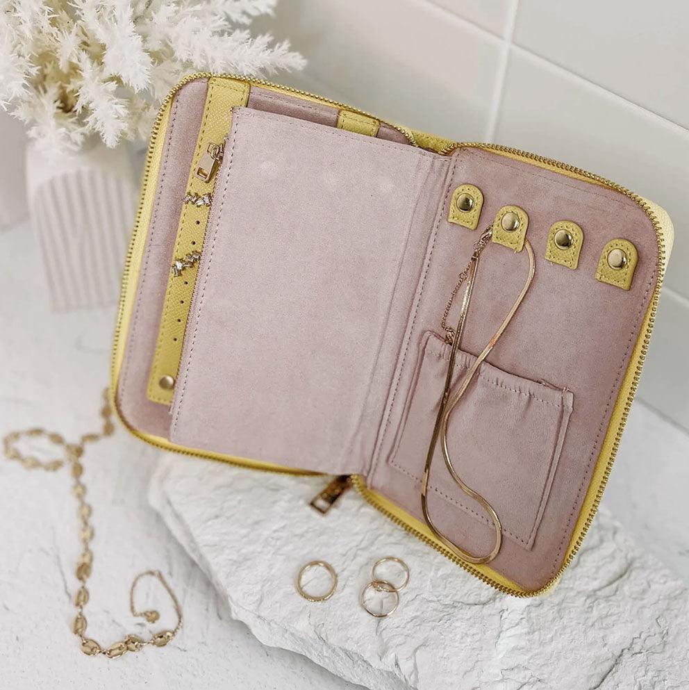 Louenhide  Katie Jewellery Wallet |  Lemon available at Rose St Trading Co