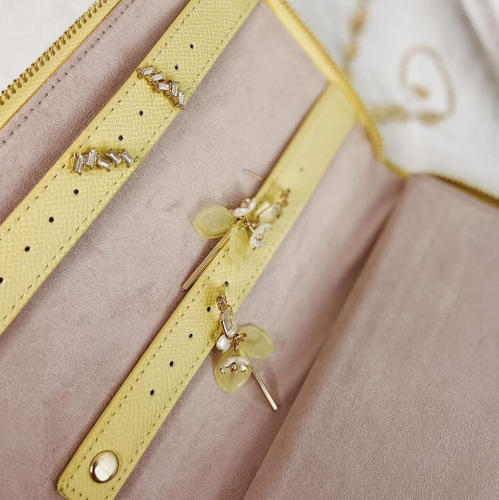Louenhide  Katie Jewellery Wallet |  Lemon available at Rose St Trading Co