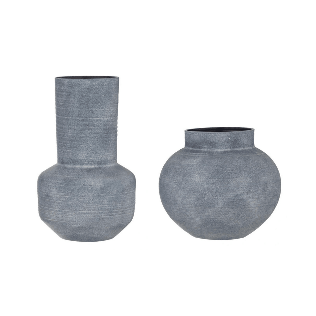 albi  Kennan Grey Vase available at Rose St Trading Co