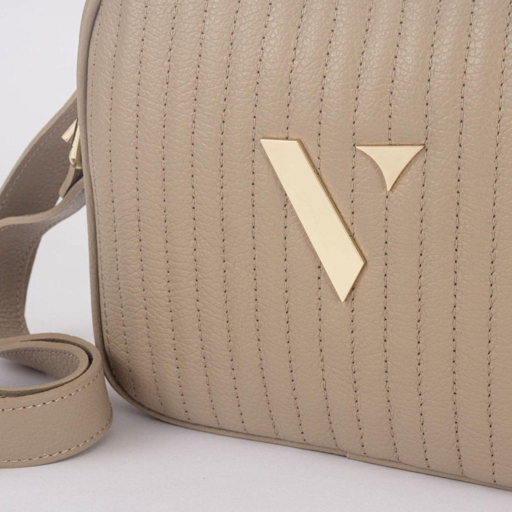 Vestirsi  Kirsty Bag | Beige with Gold Hardware available at Rose St Trading Co