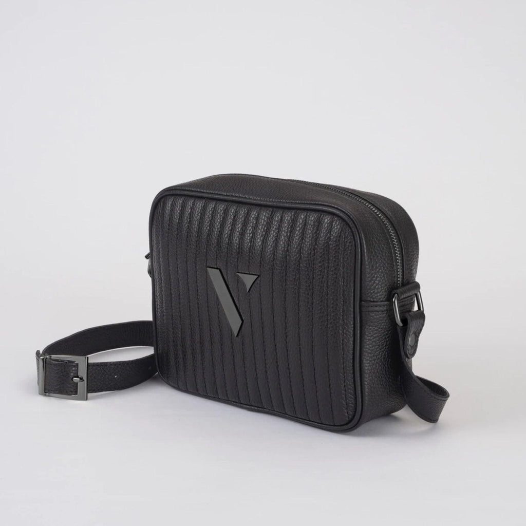 Vestirsi  Kirsty Bag | Black with Gunmetal Hardware available at Rose St Trading Co