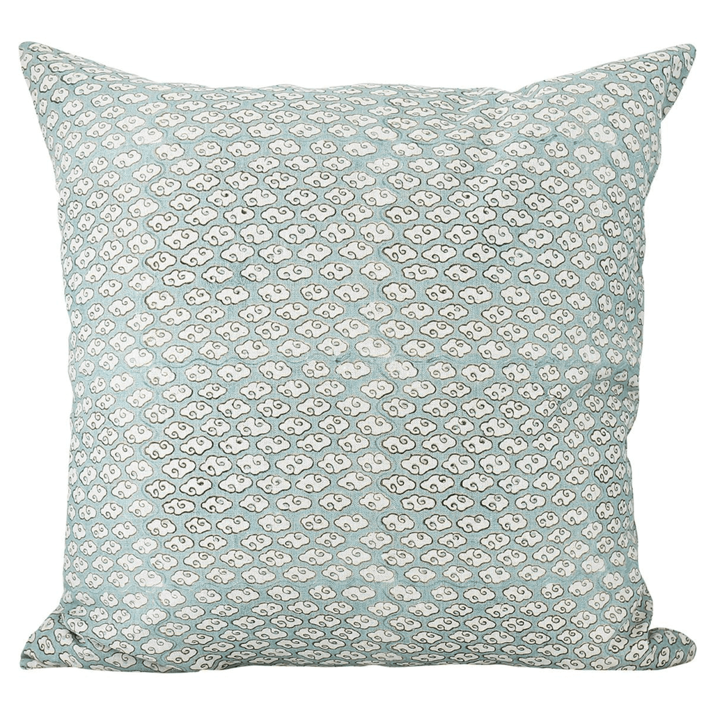 Walter G  Kumo Oak Celadon Linen Cushion available at Rose St Trading Co