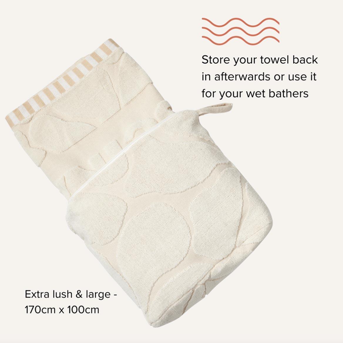 La Piscina Towel | Lilac - Rose St Trading Co