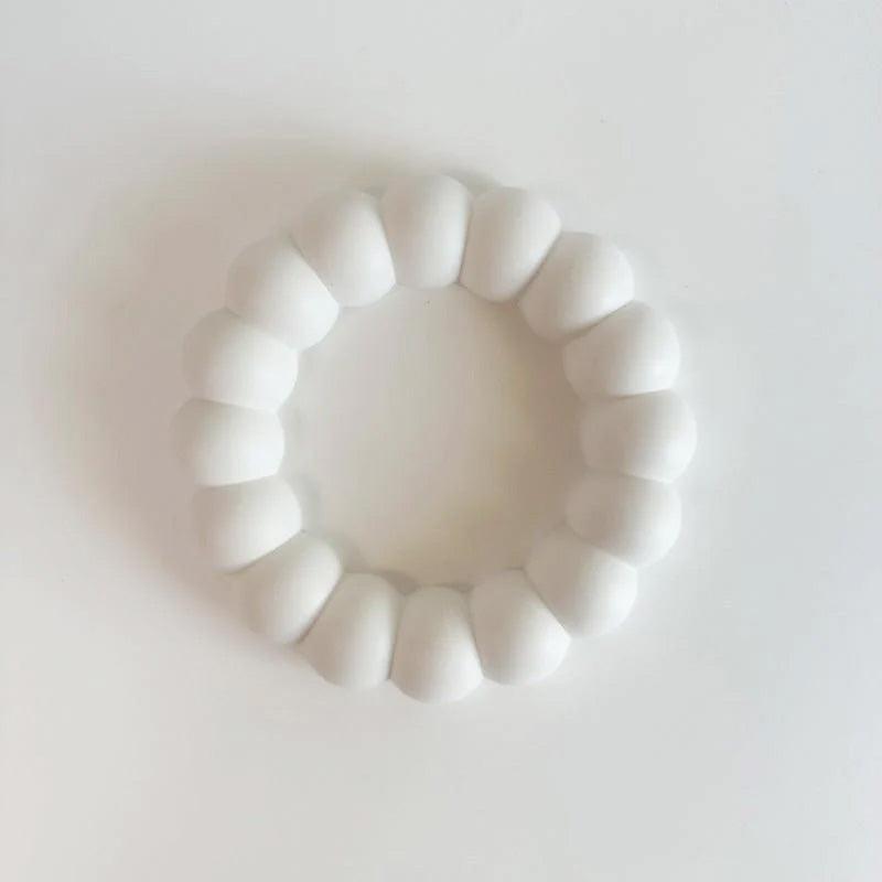 Large Bubble Tray | White by Ann Made in stock at Rose St Trading Co
